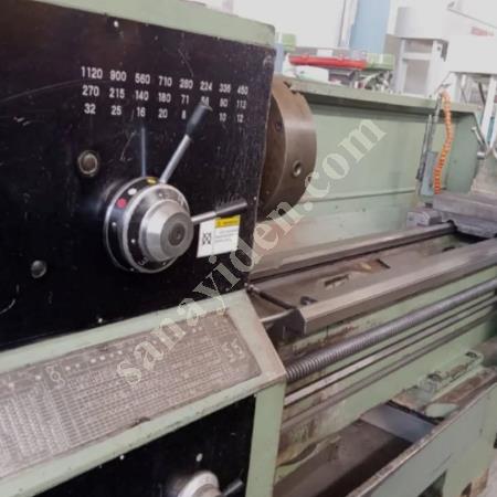 YUNNAN TORNA  ÇAP 660 BOY 2000 FENER MİLİ 105  MAKİNA KONYA'DA, Makina