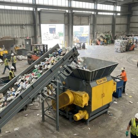 MT MAKİNA CROTAX-100 AĞIR HİZMET TİPİ TEK ŞAFTLI PARÇALAYICI, Geri Dönüşüm Makineleri