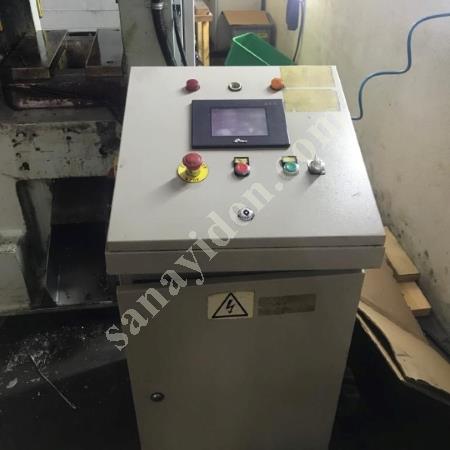 40 TON ŞAHİN MARKA LAMİNASYON PRESİ ÇALIŞIR DURUMDA TEK BİYELLİ PRES, Eksantrik Pres