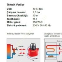 ROTHENBERGER ROCAL 20 TESİSAT YIKAMA PETEK TEMİZLEME MAKİNASI, Makina
