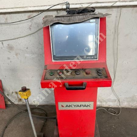 AKYAPAK MARKA 76 LIK NC HIDROLIK MALAFALI BORU BÜKME MAKINASI, Boru - Profil Bükme Makineleri