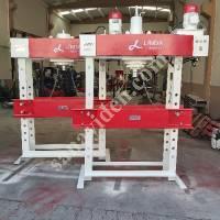 100 TON GEZER KAFA KOLLU MOTORLU LİNDA  HİDROLİK ATÖLYE PRESİ,