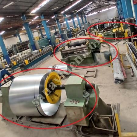 3-UNIT SHEET METAL SLITTING LINE ACTIVE IN IZMIR! DON'T MISS!, Machine