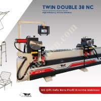 CNC ÇİFT KAFA BORU PROFİL KIVIRMA MAKİNASI (TWIN DOUBLE 38 CNC),