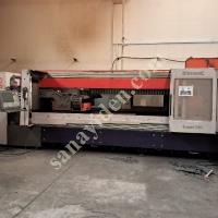 1500 X 3000 X 4KW CARBON LAZER KESİM 2002 MODEL ÇİFT TABLA, Lazer Kesim Makinası