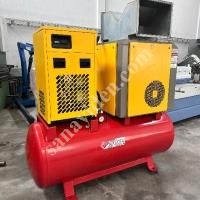 AYDIN TRAFO MARKA 11 KW 500 LT VİDALI KOMPRESÖR SET, Makina