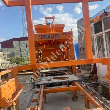 12 AUTOMATIC ÇEVRÜKLER BRIQUETTE PUMICE MACHINE – FULL SYSTEM INSTALLED, Construction