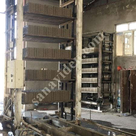 İKİNCİ EL YARI OTOMATİK 10LU BİMS MAKİNESİ TAM TAKIM, Briket Presi
