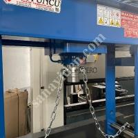 HYDRAULICSAN BRAND  100 TON  MOTORIZED, ARM-OPERATED, MOVING CYLINDER  HYDRAULIC WORKSHOP PRESS, Workshop Type Press