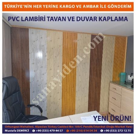 PVC LAMBİRİ DUVAR VE TAVAN KAPLAMA PLASTİK LAMBİRİ, Yapı İnşaat