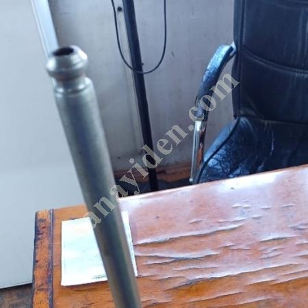 SATILIK PLASTİK ÇÖP KONTEYNERİ TEKERLEK BORUSU, Metal