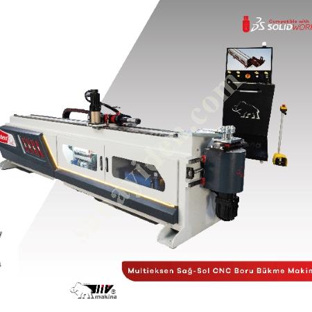 MULTİEKSEN SAĞ-SOL CNC BORU BÜKME MAKİNASI EDGE, Makina
