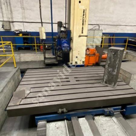 BORWERG  X4000  Y2000  Z1- 750  Z2- 1500 DİJİTALİ 30TON TABLA KAPASİTESİ 360 DERECE DÖNER, Makina