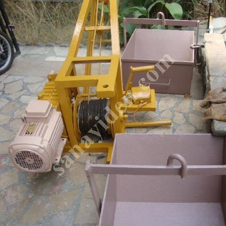 İNŞAAT ASANSÖRÜKARADENİZ MAKİNE 500KİLOYU KALDIRIYORYENİ SIFIR, Yapı İnşaat