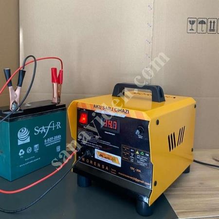 12 VOLT 20 AMPER AKÜ ŞARJ CİHAZI , Özel Üretim