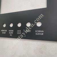 LAZER MARKALAMA, METAL ETIKET,MAKINE ETIKETLERI., Laser Marking