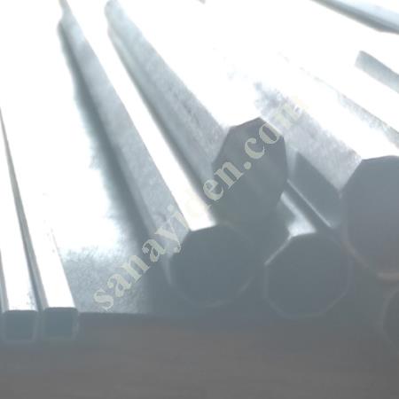 SATILIK SEKİZ PARALEL KENAR DEMİR VE PASLANMAZ PROFİLLER, Metal