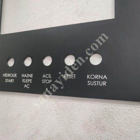 LAZER MARKALAMA, METAL ETIKET,MAKINE ETIKETLERI., Laser Marking