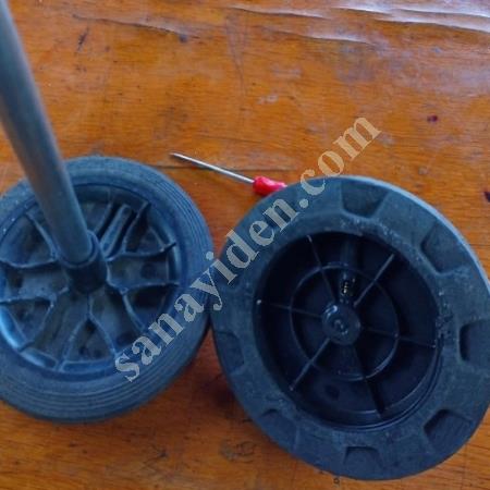 PLASTİC TRASH CONTAİNER GARBAGE TRUCK WHEEL PİPE, Metal