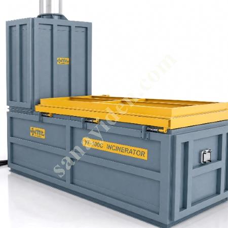 MT MAKİNA YF-100C ÇÖP YAKMA FIRINI (100 KG/SAAT İNSİNERATÖR), Geri Dönüşüm Makineleri