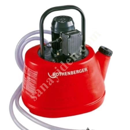 ROTHENBERGER ROCAL 20 TESİSAT YIKAMA PETEK TEMİZLEME MAKİNASI, Makina