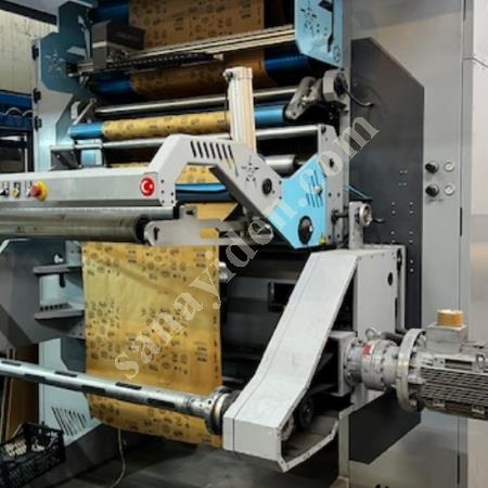 FLEXO BASKI MAKİNESİ STACK YERLİ ÜRETİM, Makina