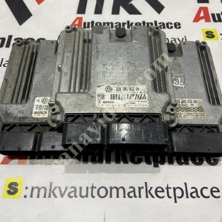 VOLKSWAGEN TRANSPORTER ÇIKMA MOTOR BEYNI 038900016AH, Oto & Y. Parça