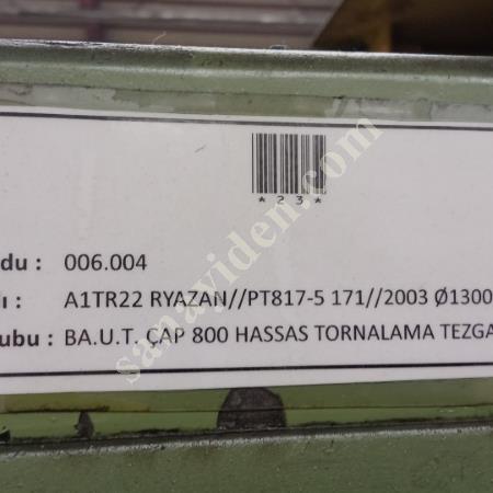 RUS TORNA  1300X5000 KURUMSAL FİRMADAN SATIŞA ÇIKMIŞTIR MAKİNA KONYA'DADİR, Makina