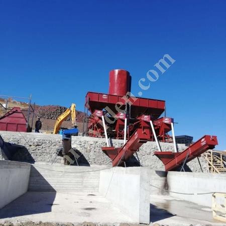 MADEN ZENGİNLEŞTİRME MAKİNALARI.JİG,BUNKER, KONVEYÖR BANT, HELEZON VS,, Mining Machinery