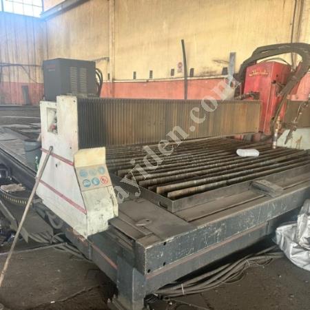 BAYKAL MARKA 3X14 METRE 260 AMPER CNC PLAZMA TEZGAHI 2014, Makina