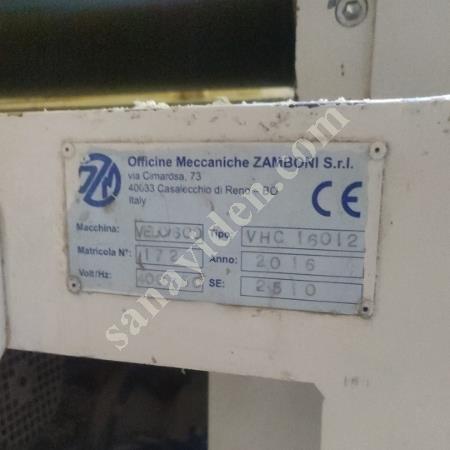 ZAMBONİ VELO 600 FİYONK (KELEBEK, FARFALLE) MAKARNA ÜRETİM MAKİNESİ, Gıda Makinaları