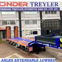 4 AXLES EXTENDED LOWBED, Heavy Equipment