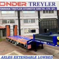 4 DİNGİLLİ UZAMALI LOWBED, İş Makineleri