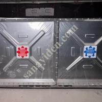 6 TON (6 M³) BERRAK MARKA MODÜLER SU DEPOSU PASLANMAZ + GALVANİZ,