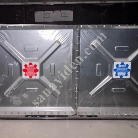 6 TON (6 M³) BERRAK MARKA MODÜLER SU DEPOSU PASLANMAZ + GALVANİZ, Endüstriyel Mutfak