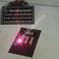 LAZER MARKALAMA, METAL ETIKET,MAKINE ETIKETLERI., Laser Marking