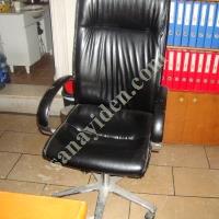 BÜRO KOLTUĞU DERİ ÜCLÜ BİR MÜDUR KOLTUĞU İKİ MÜŞTERİ KOLTUĞU SAĞLAM, Diğer