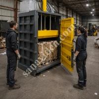 MT MAKİNA DB-70 EKSTRA AĞIR HİZMET DİKEY BALYA PRESİ – 70 TON HİDROLİK GERİ DÖNÜŞÜM PRESİ, Geri Dönüşüm Makineleri
