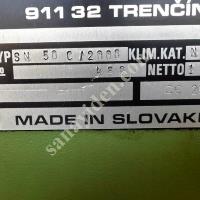 SATILIK  TRENS TORNA SN 50  500X2000 0536 709 41 57, Makina
