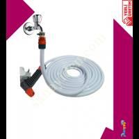 PRESSURIZED FLAT IRRIGATION AND WASHING HOSE SET 7.5 METERS, Water Hose