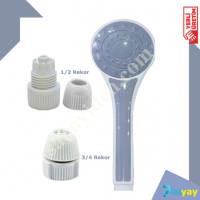 PLASYAY PLASTIC SHOWER HEAD AND RECORD SET PLASYAY,