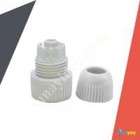 PLASYAY PLASTIC 1/2 SHOWER HEAD COUPLING HOSE COUPLING,