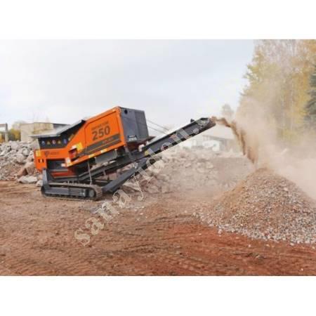 MOBILE CRUSHING AND SCREENING MACHINES, Quarry Machinery