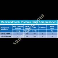 LUPAMAT BENZİN MOTORLU KOMPRESÖR, Pistonlu Kompresör