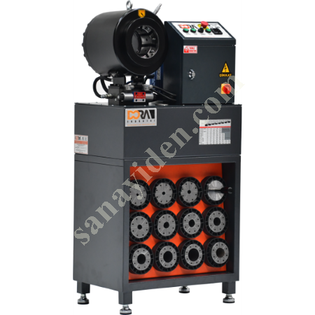 HYDRAULIC HOSE CLAMPING AND PIPE SHUTTER PRESS, Hose Cutting- Peeling And Pressing Machines