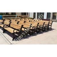 PARK FURNITURE, OUTDOOR EXERCISE EQUIPMENT,