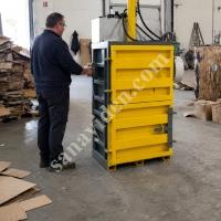 MT MAKİNA DB-15 AĞIR HİZMET DİKEY BALYA PRESİ – 15 TON HİDROLİK ATIK VE KOLİ PRESİ, Geri Dönüşüm Makineleri
