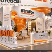 STRAFOR FUAR STANDINDA MARKANIZA ÖZEL TASARIM,