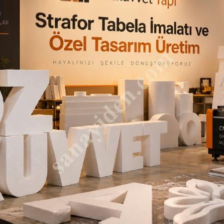 STRAFOR TABELA İMALATI VE ÖZEL TASARIM ÜRETİM, Yapı İnşaat