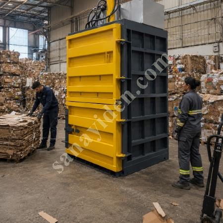 MT MAKİNA DB-120 AMİRAL GEMİSİ DİKEY BALYA PRESİ – 120 TON METAL & HURDA PRESİ, Geri Dönüşüm Makineleri